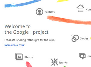 Google Plus Screen Shot