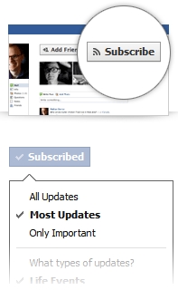 Facebook Subscribe Button