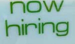 Now Hiring