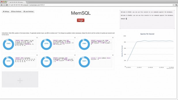memsql-screenshot MemSQL screenshot.