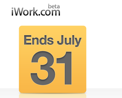 Apple Shutting Down iWork July 31