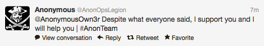 Anonymous Tweet 2
