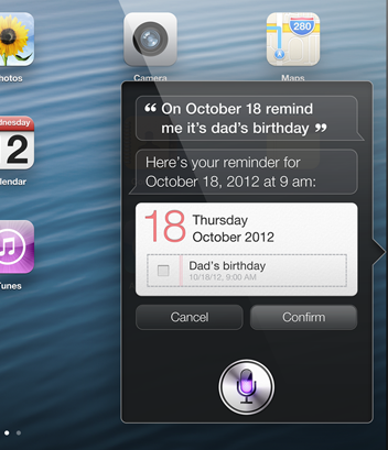 Siri and Maps on Mac OS X