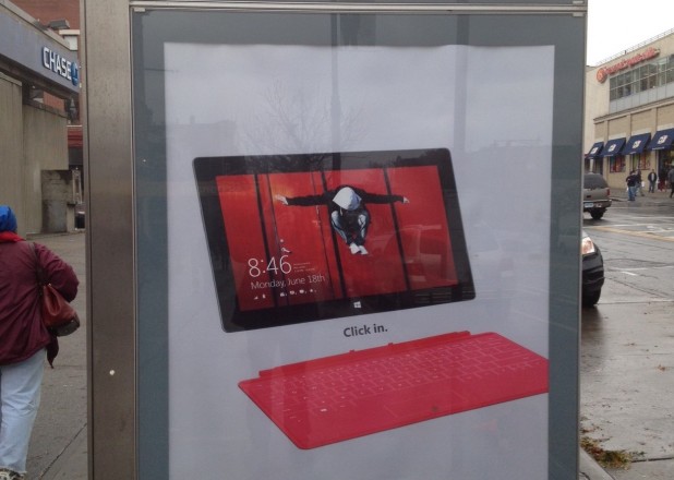 ad for Microsoft Surface