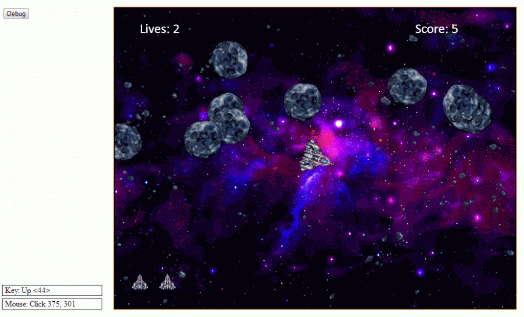 asteroids game