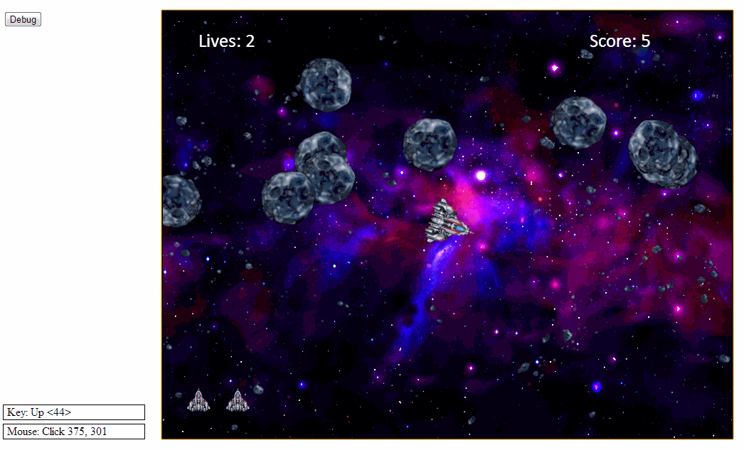 Asteroids Game