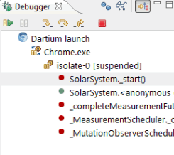 Dart Debugger Tab