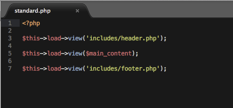 CodeIgniter To-Do Standard