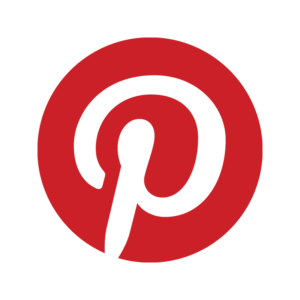 pinterest badge red