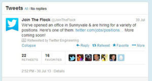 Job Tweet
