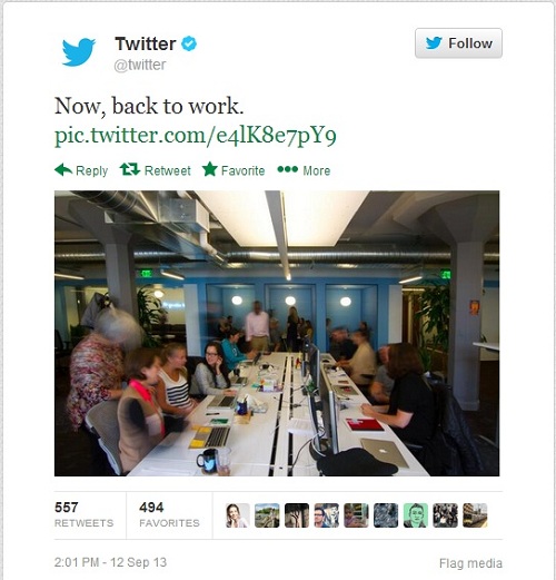 Twitter Back to Work