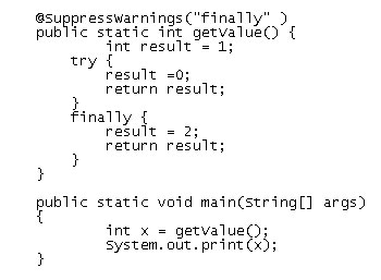 Exceptions Sample Code
