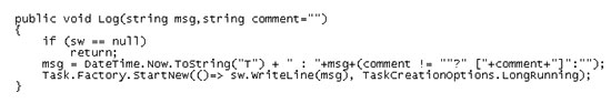 List Example Code