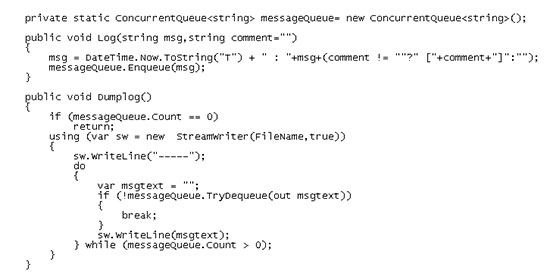 Blocking Queue Example Code