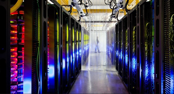 NOT googles first data center_google