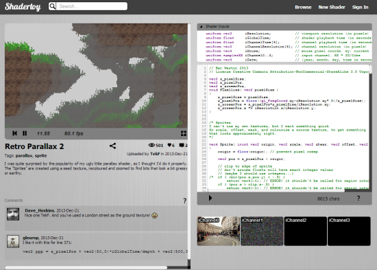 ZEditing with Shadertoy