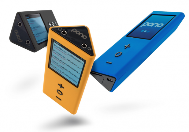 A mockup of the Pono player.