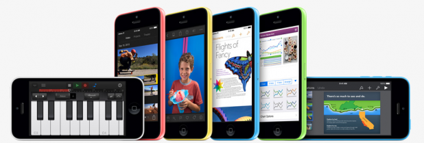 The iPhone 5C.