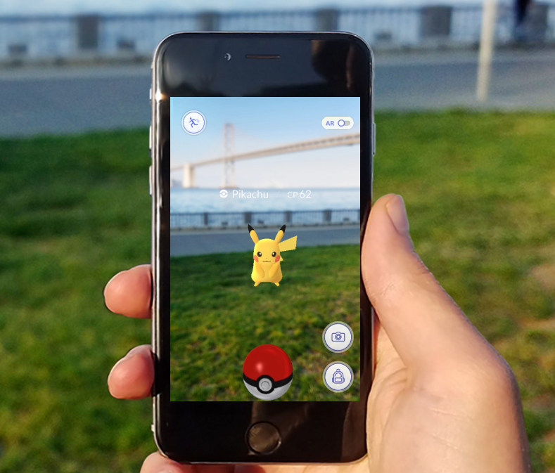 Pokemon Go Application on Smartphone Screen · Free Stock Photo