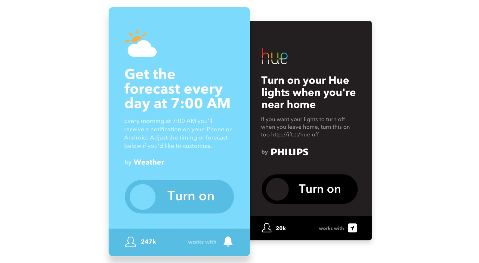 Philips Hue and IFTTT