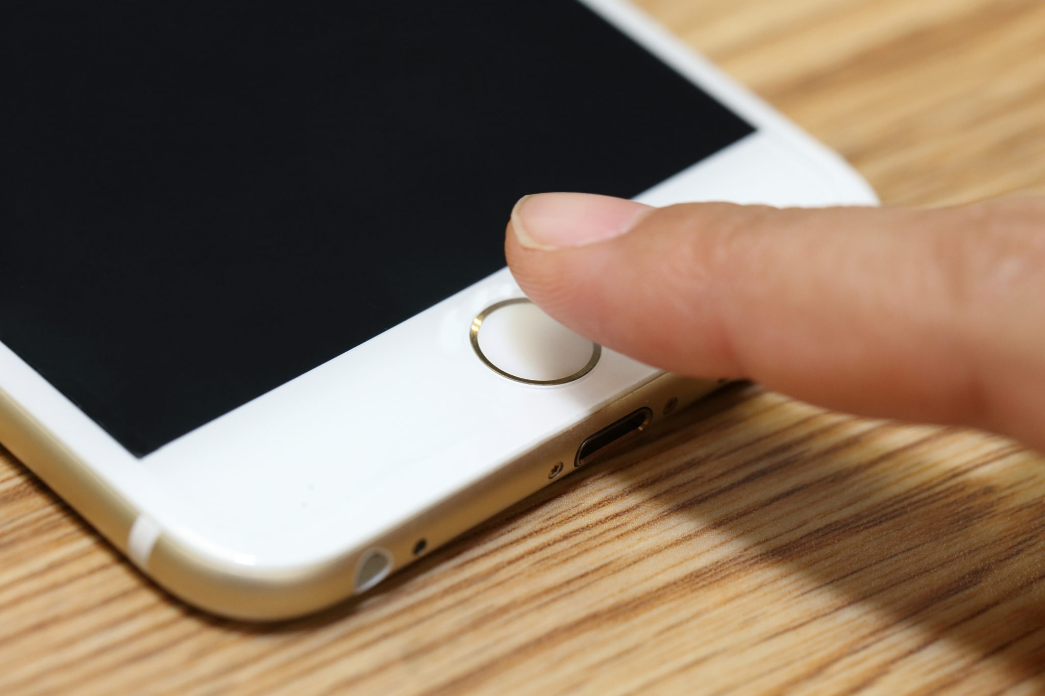 Touch ID on iPhone