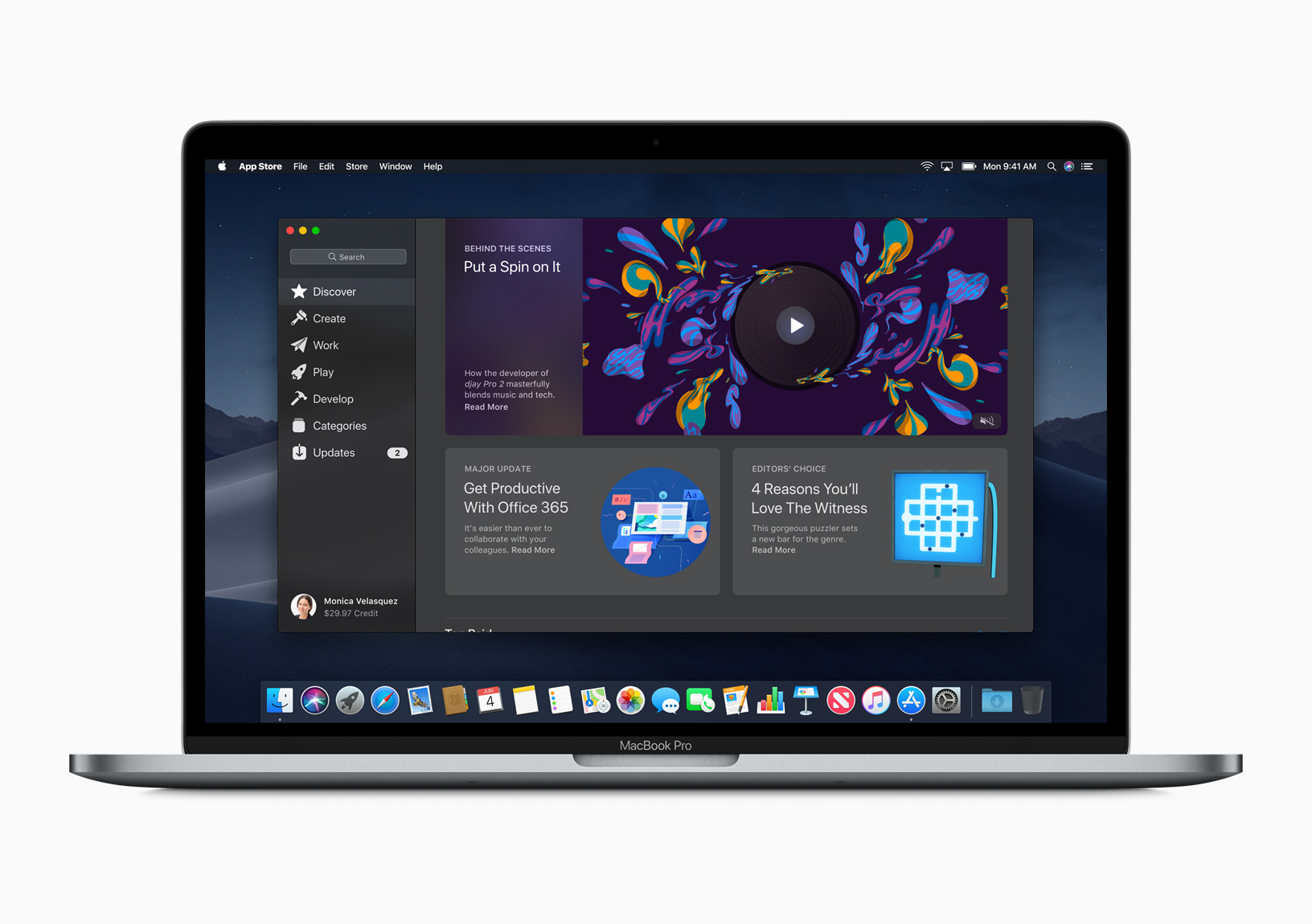 Mac App Store macOS Mojave 