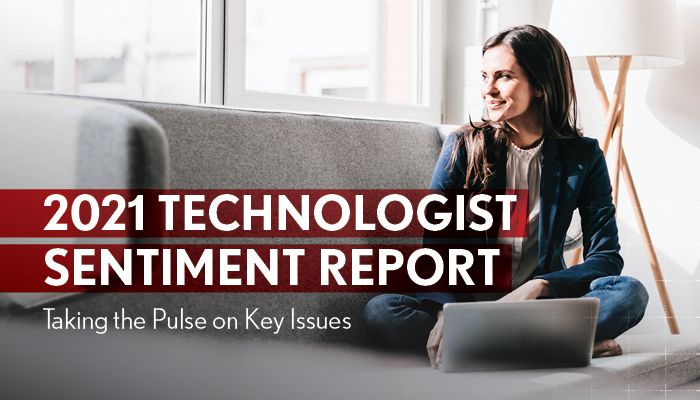 The Dice 2021 Technologist Sentiment Report