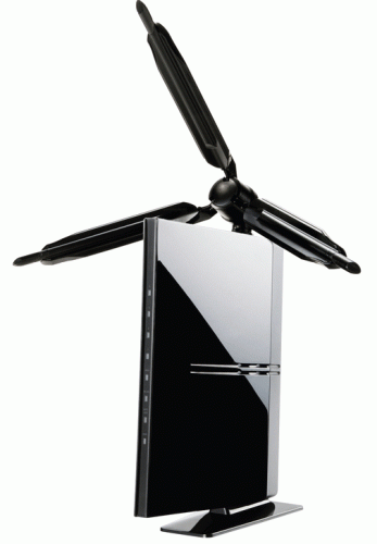 logitech-5ghz-router.gif Main image of article Logitech WH450N/GR 5GHz Router is Beyond Fast