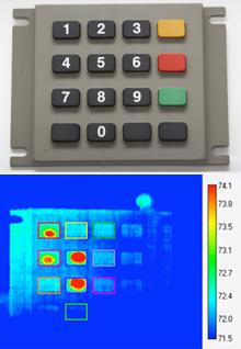 Main image of article Hot Fingers: ATM Hackers Could Steal your PIN Using an Infra-Red Camera