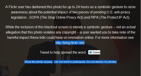 lamar-flickr1.jpg Main image of article Flickr Users Can Join SOPA Protest