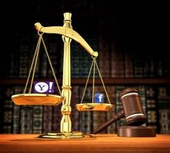Main image of article Yahoo Sues Facebook Over 10 Patents
