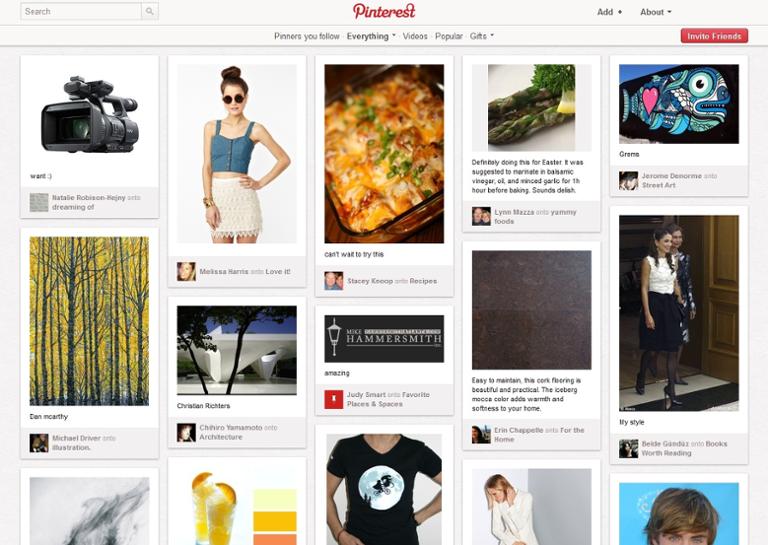 Main image of article Pinterest the Third Most Popular Social Network. Whew. Fast.