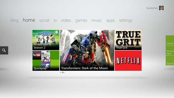 xbox-live-dashboard.jpg Main image of article Xbox Gaming Tablet to Surface?