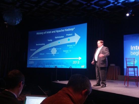 Main image of article Intel's New Hadoop Distribution Could Benefit Its Hardware Bottom Line