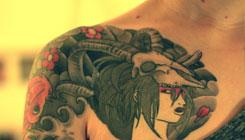 thumbnail6.jpg Main image of article Cool Skin: Life's Outlook in Japanese Ink