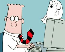 Main image of article Dilbert Digs at Google Engineers