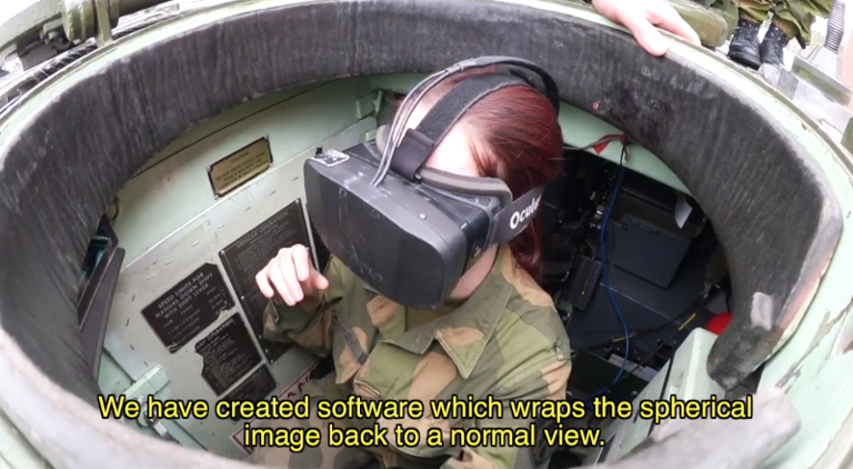 Main image of article A New Use for Oculus Rift: Driving a Tank