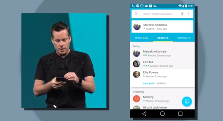 Main image of article Google I/O: Android 'L' Makes Its Debut