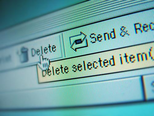 Main image of article Daily Tip: Your Email Has a Delete Button