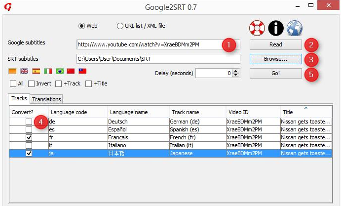 Main image of article SourceForge Q&A: YouTube Subtitle Conversion