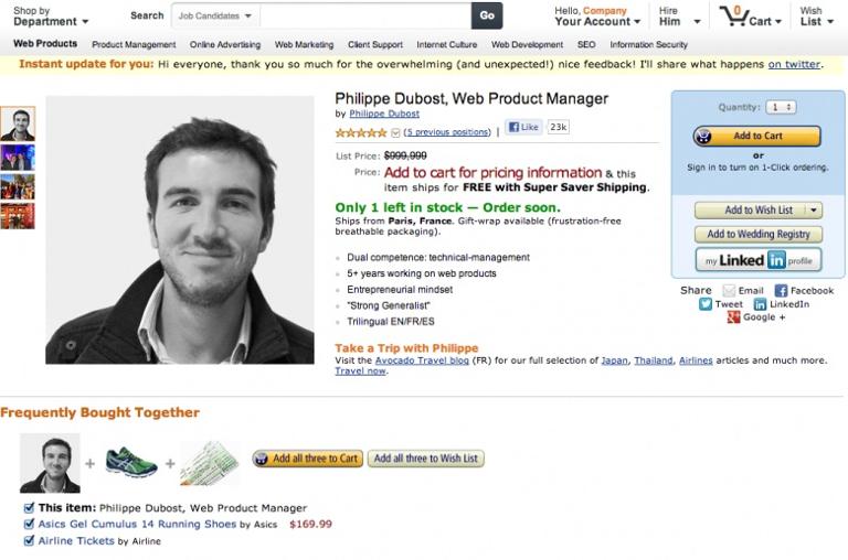 philippe-dubost-resume.jpg Main image of article Daily Tip: Check Out These Creative Resumes