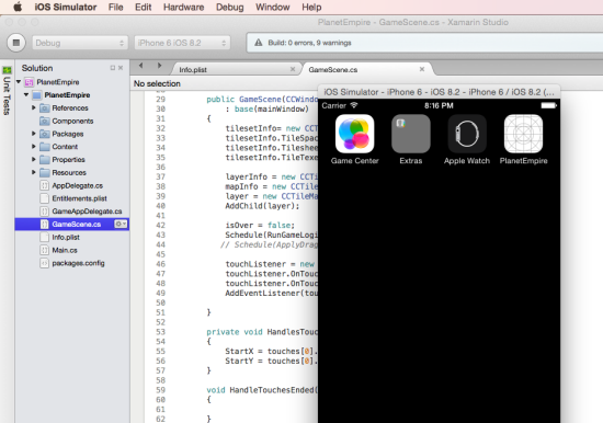 xamarinScreenshot-e1427915352713.png Main image of article Five Alternatives for Developing Native iOS Apps