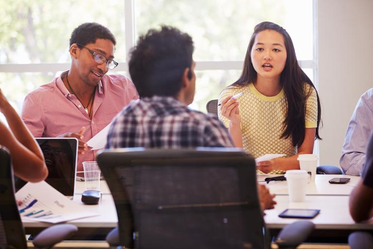 shutterstock_244614601.jpg Main image of article Social Recruiting Means Letting the Employees Talk