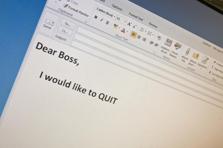 Main image of article Voluntary Quits Dipped in September