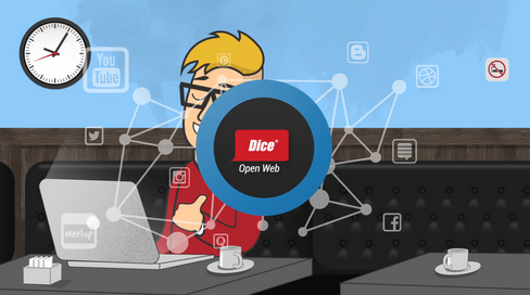 Dice_OpenWebVideo_Screen.png Main image of article Social Recruiting Made Easy with Dice Open Web