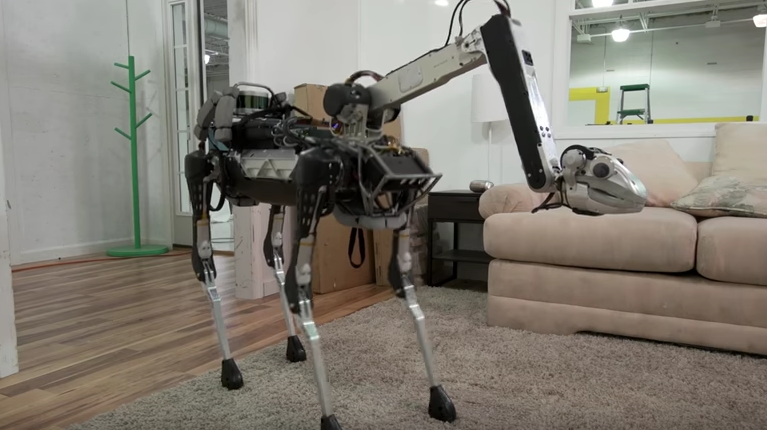 Main image of article Meet Boston Dynamics' New Mini-Robot