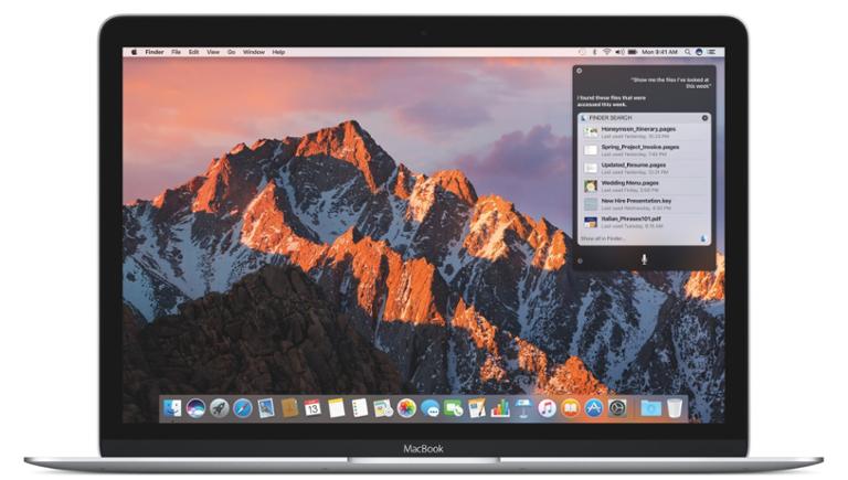 macOSSierraSiri.jpg Main image of article macOS Sierra Leans On Siri and iCloud for Success