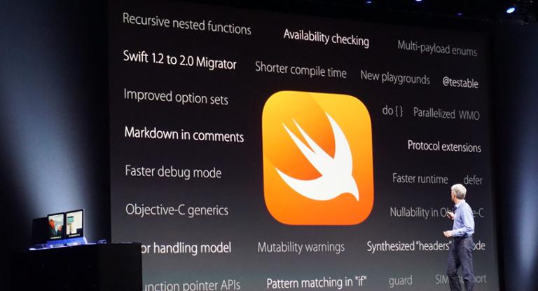 Swift-WWDC-2015.jpg Main image of article Three Years In, Is Swift Ready for Android?