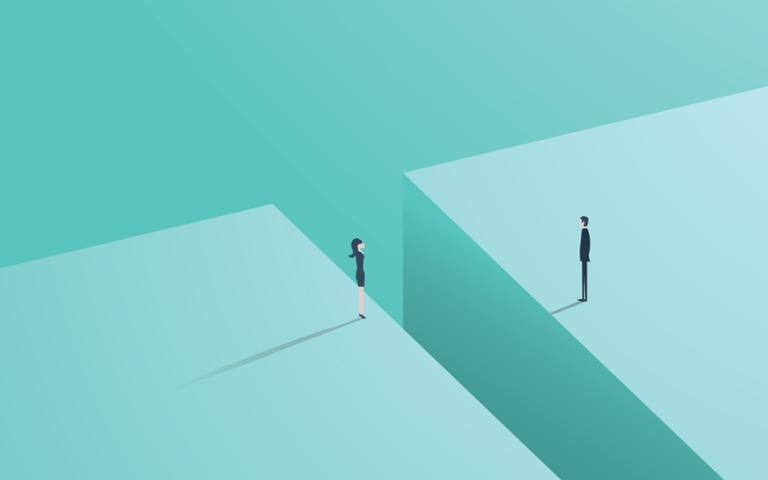 Gender-Pay-Gap-Dice.jpg Main image of article Gender Pay Gap Narrows for Tech Pros: Study