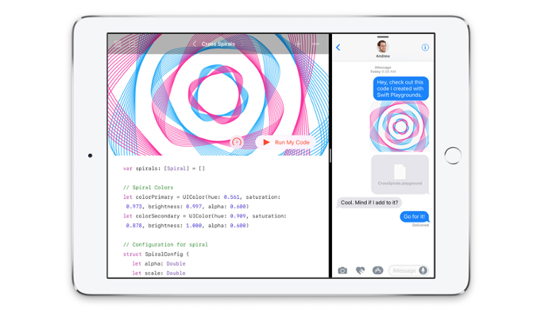 Screen-Shot-2018-02-12-at-8.16.35-AM.png Main image of article Swift Playgrounds, iOS Updates a Boon for Devs and Educators